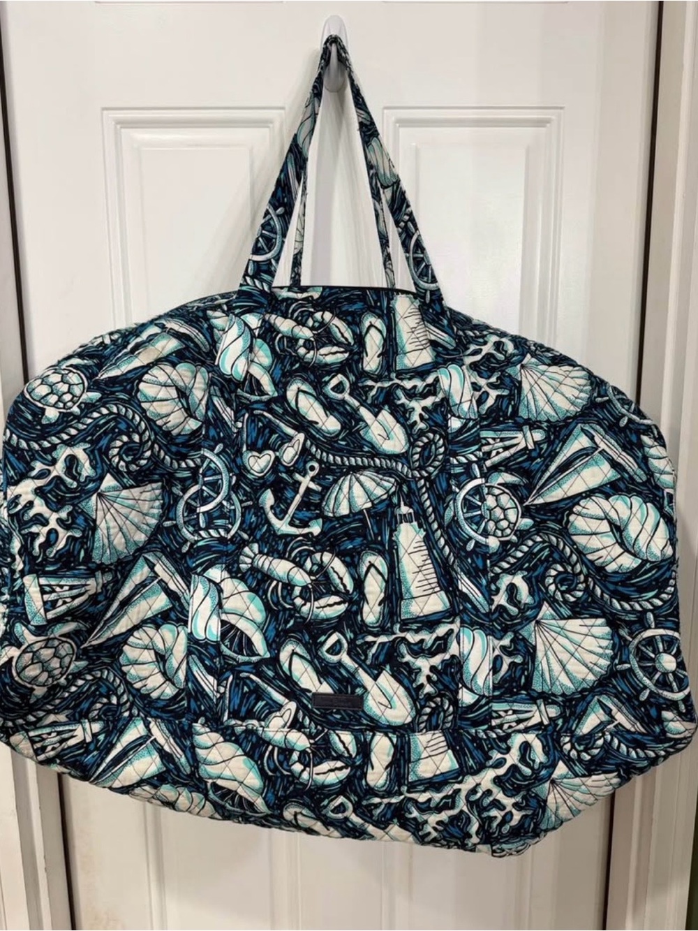 Vera Bradley Shore enough large traveler duffle bag
